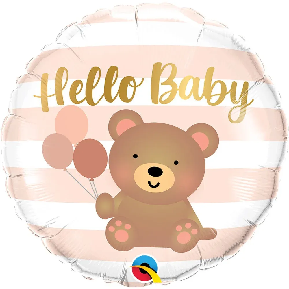 Фигурка Шар с медведем и Hello Baby