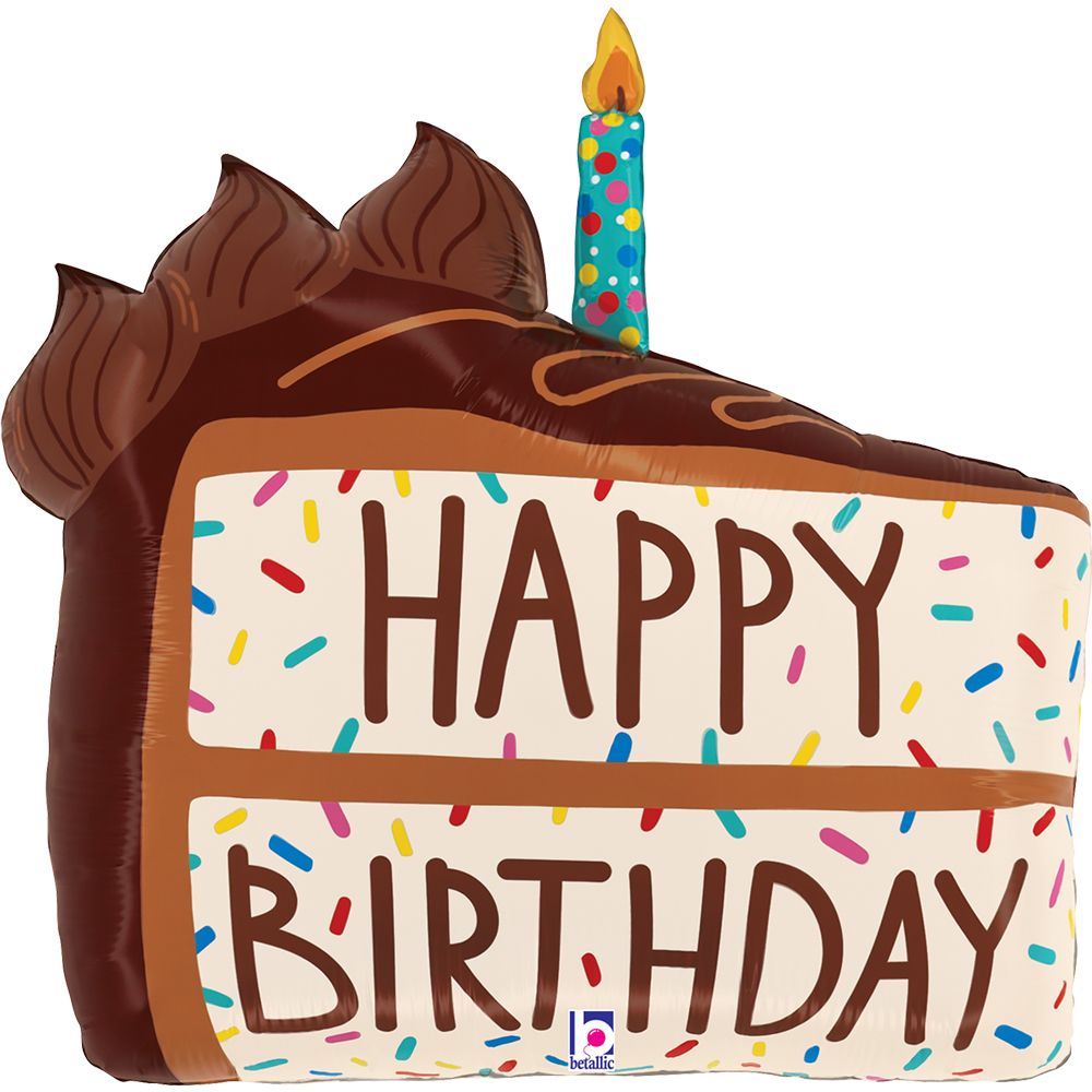 Фигурка Кусочек Шоколадного Торта Birthday Chocolate Cake Slice
