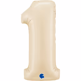 Цифра Grabo 40” Сатиновый Кремовый — 1