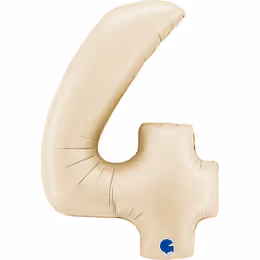 Цифра Grabo 40” Сатиновый Кремовый — 4