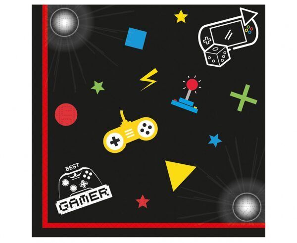 Salvetes - Gamer, 20 gab. (33 cm)