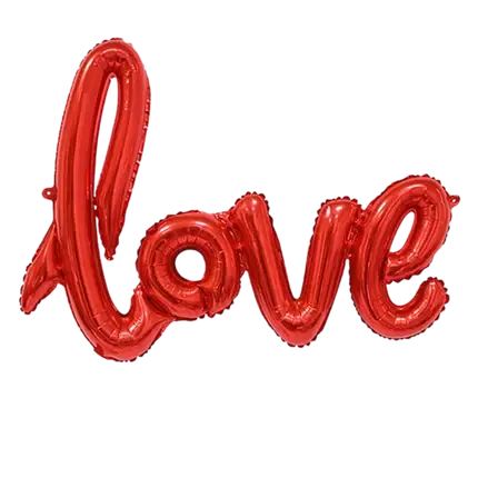 Фигурка Love - красная