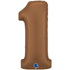 Цифра Grabo 40” коричневый