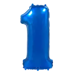 Цифра Flexmetal 40” синий