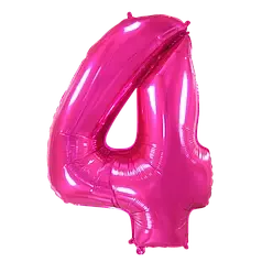 Цифра Flexmetal 40” ярко розовый — 4