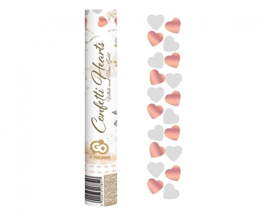 Konfeti izsmidzinātājs 30 cm - Sirds