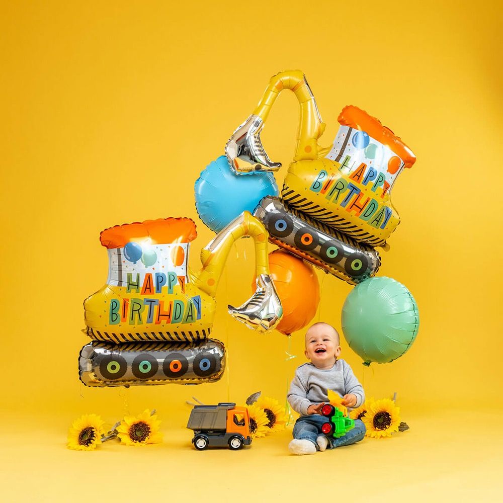 Фигурка Экскаватор Birthday Construction Excavator thumb