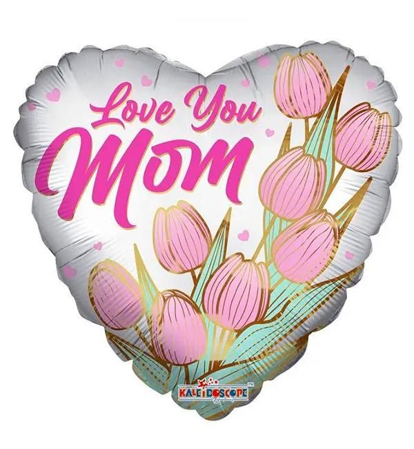 Фигурка Сердце "Love you mom"