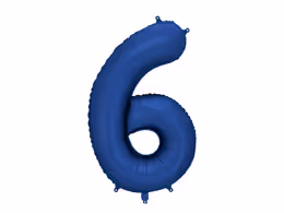 Цифра PartyDeco 34” Navy — 6