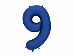 Цифра PartyDeco 34” Navy — 9