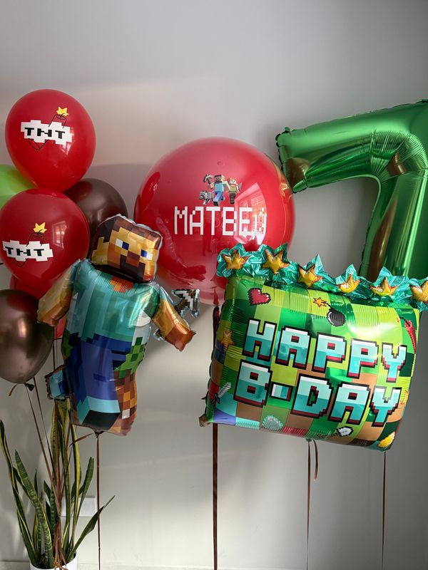 Майнкрафт c днём рождения