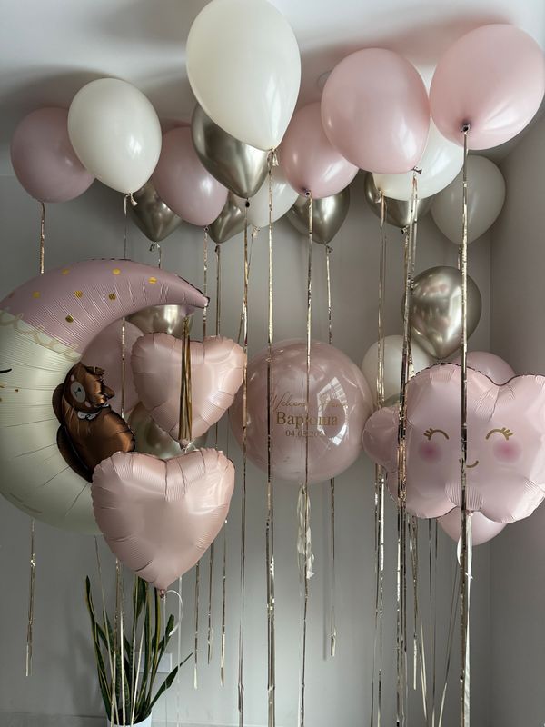 Розовый набор на выписку