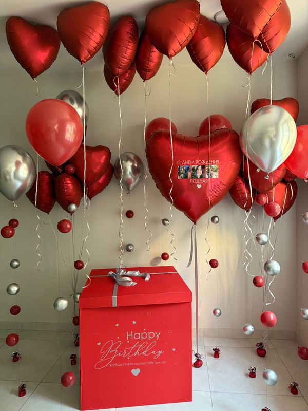 ВАУ-набор с сердцем с фотографиями