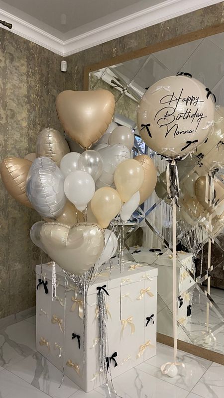 Сюрприз в коробке с бантами