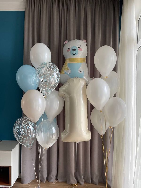 Набор на 1 годик с мишкой