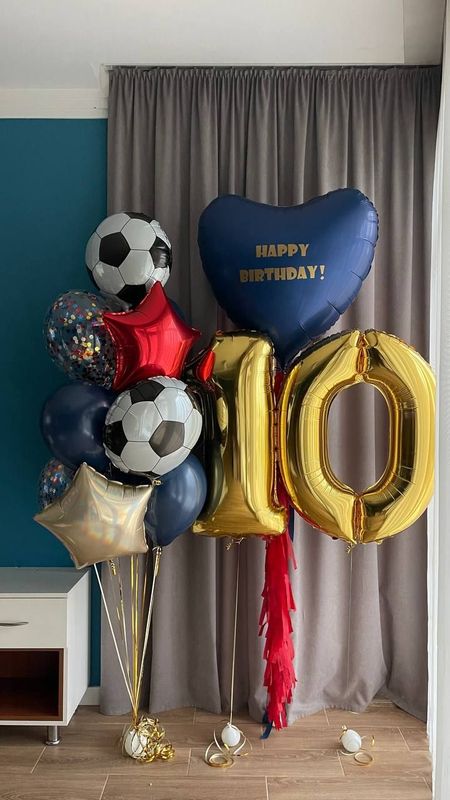 Футбольный набор с цифрами