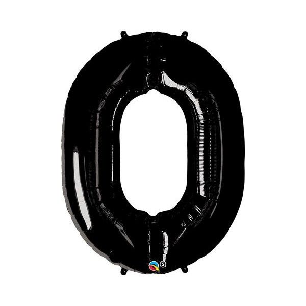 Цифра Qualatex 34" черный