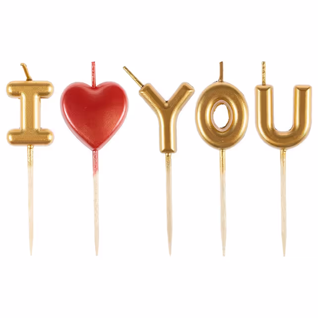 Свечи "I LOVE YOU"